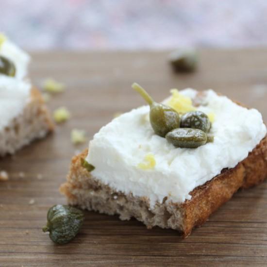 Rezeptbild: Frischkäse - Tartine