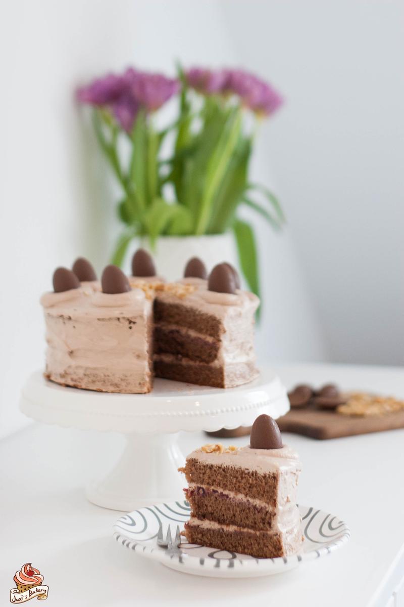 Rezeptbild: Nuss-Nougat-Torte