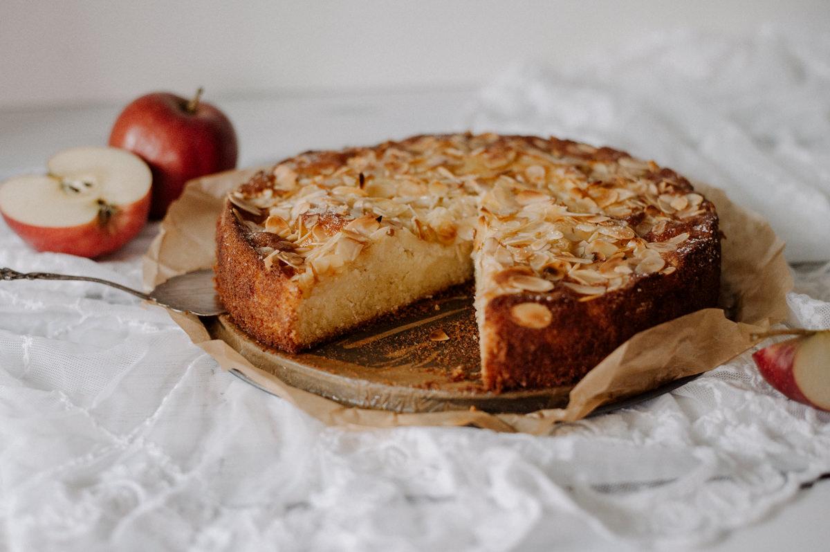 Rezeptbild: APFELKUCHEN MIT MANDELN „SCHLEMMERBOMBE“ 