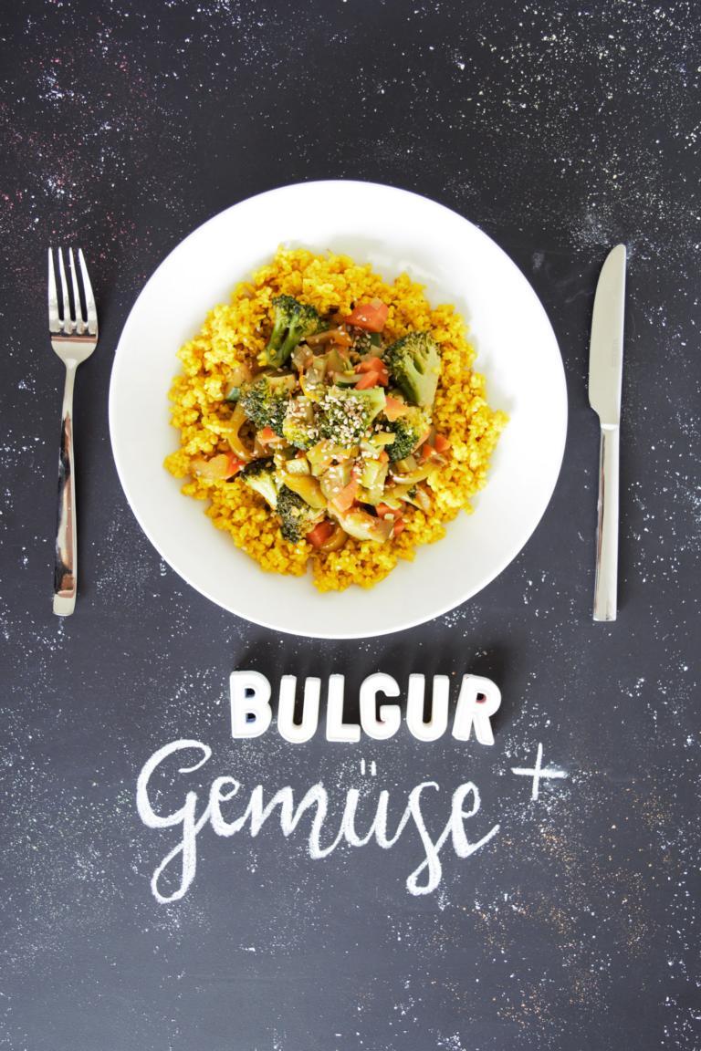 Rezeptbild: Bulgur mit Gemüse