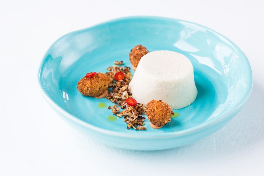 Rezeptbild: Blumenkohl Panna Cotta