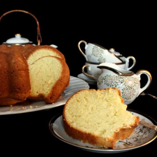 Rezeptbild: Rahmkuchen mit Zitronengeschmack