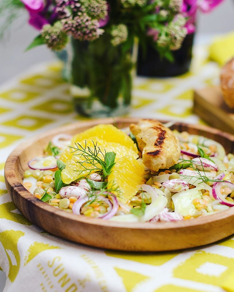 Rezeptbild: Lapin aux Lentilles - Kaninchen und Linsen