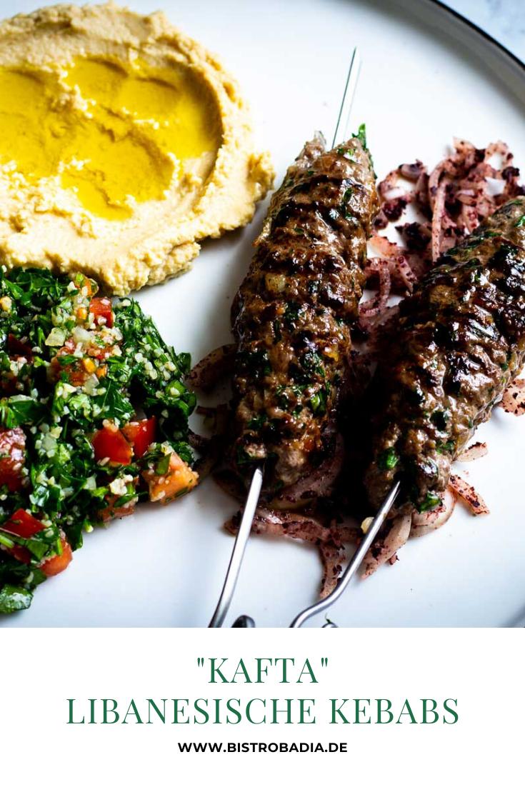 Rezeptbild: Kafta – Libanesische Kebabs