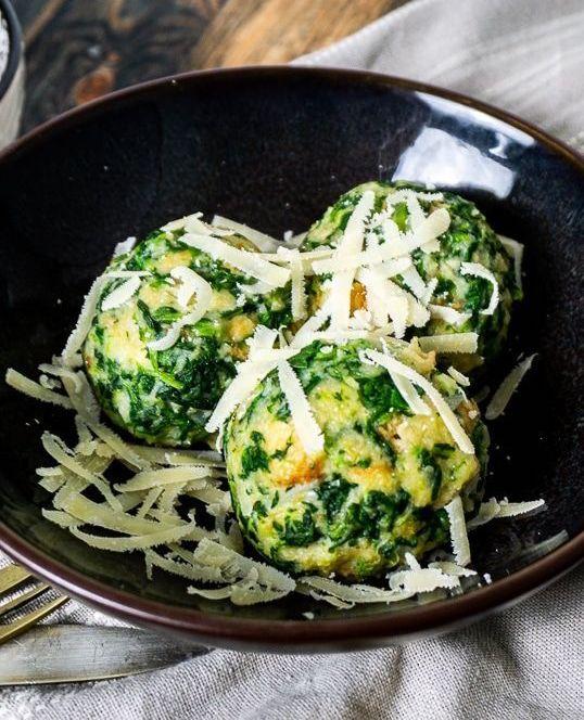 Rezeptbild: Leckeres Spinatknödel Rezept aus Südtirol
