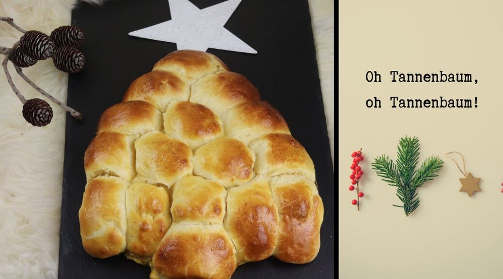 Rezeptbild: Hefe-Tannenbaum