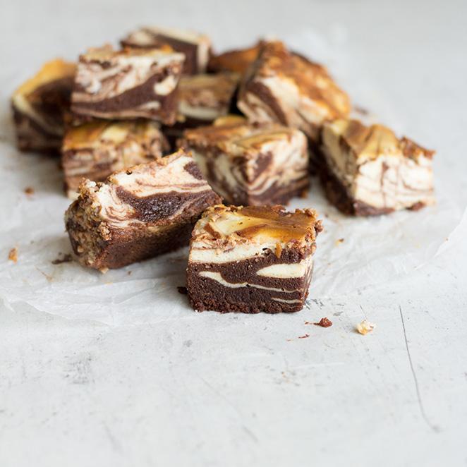 Rezeptbild: Cream-Cheese-Brownies