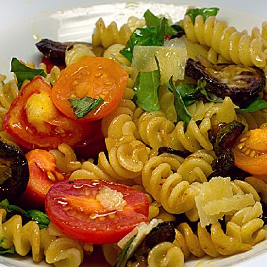 Rezeptbild: Fusilli mit bunter Tomatensauce