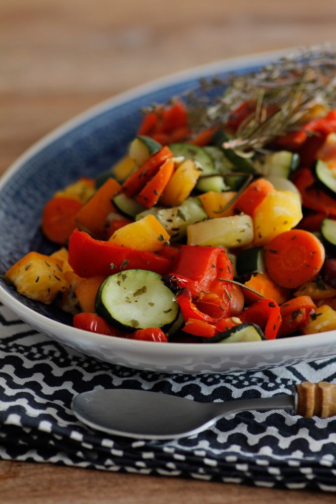 Rezeptbild: Schnelles Ofengemüse