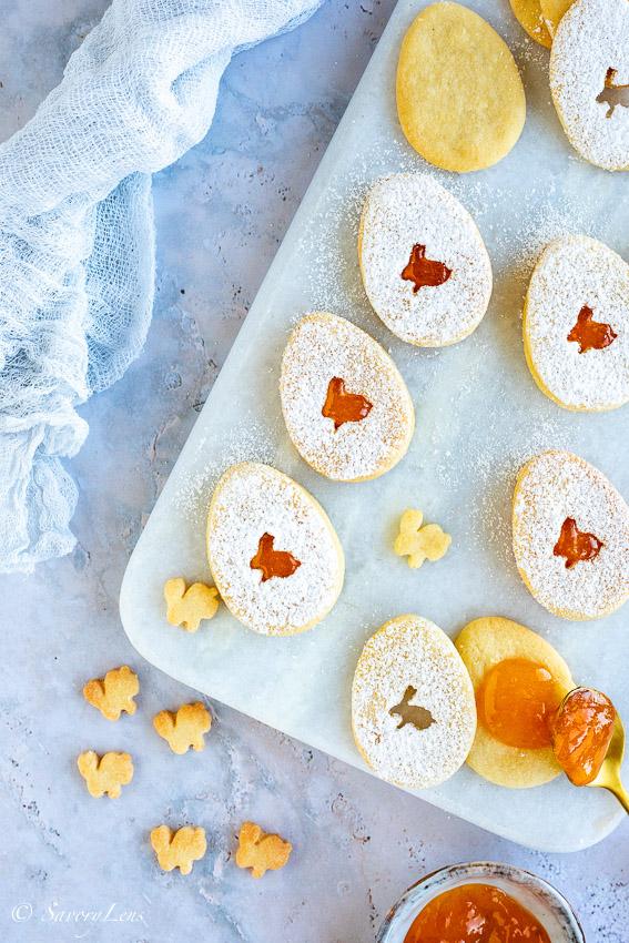 Rezeptbild: Ostereier-Plätzchen