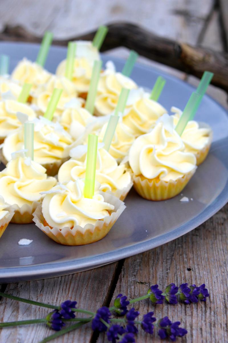 Rezeptbild: Pina-Colada-Cupcakes