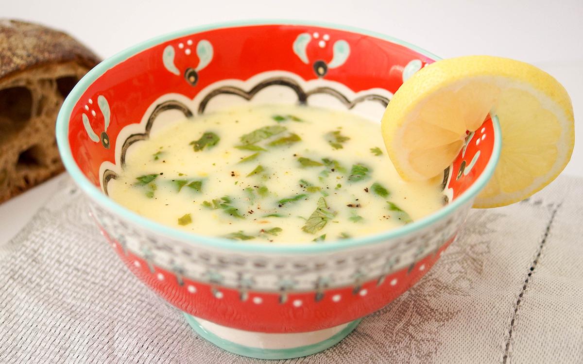 Rezeptbild: Quinoa-Suppe mit Zitrone