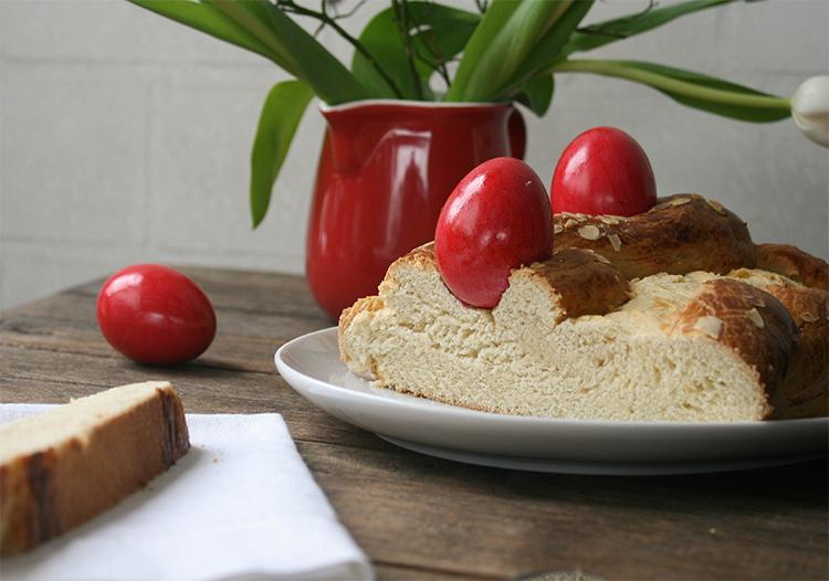 Rezeptbild: Tsoureki – Griechisches Osterbrot