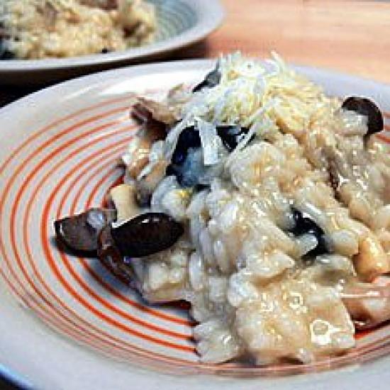 Rezeptbild: Pilzrisotto
