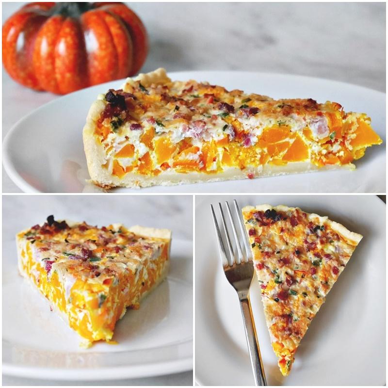 Rezeptbild: Saftige Kürbis-Quiche