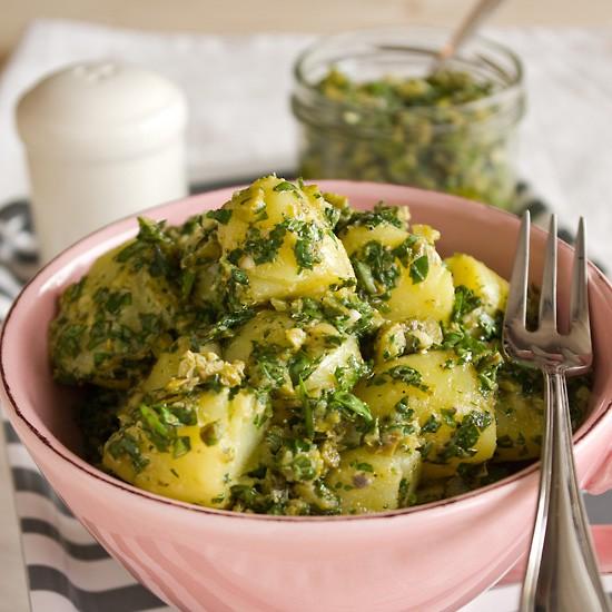 Rezeptbild: Kartoffelsalat mit Salsa Verde