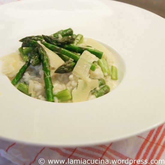 Rezeptbild: Grünspargelrisotto