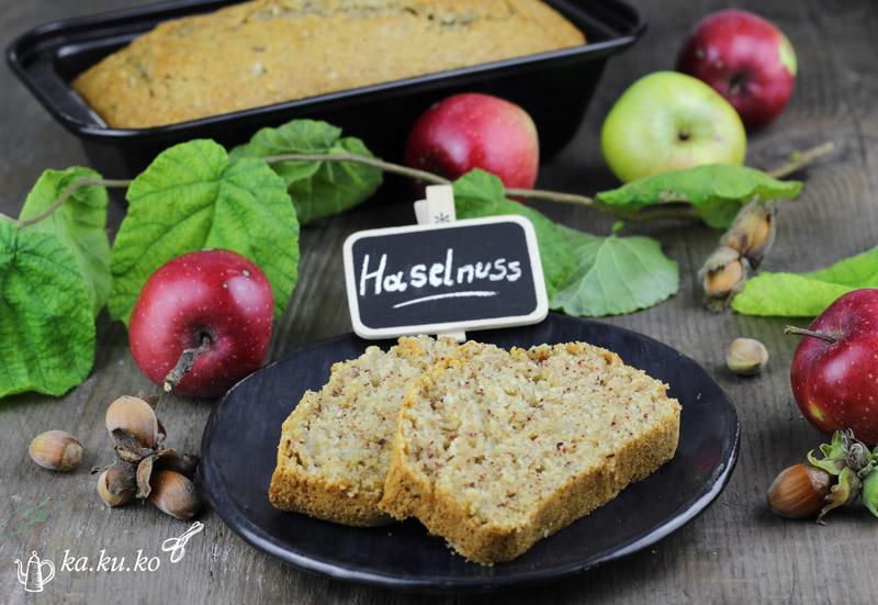 Rezeptbild: Apfel-Haselnuss-Kuchen (vegan)