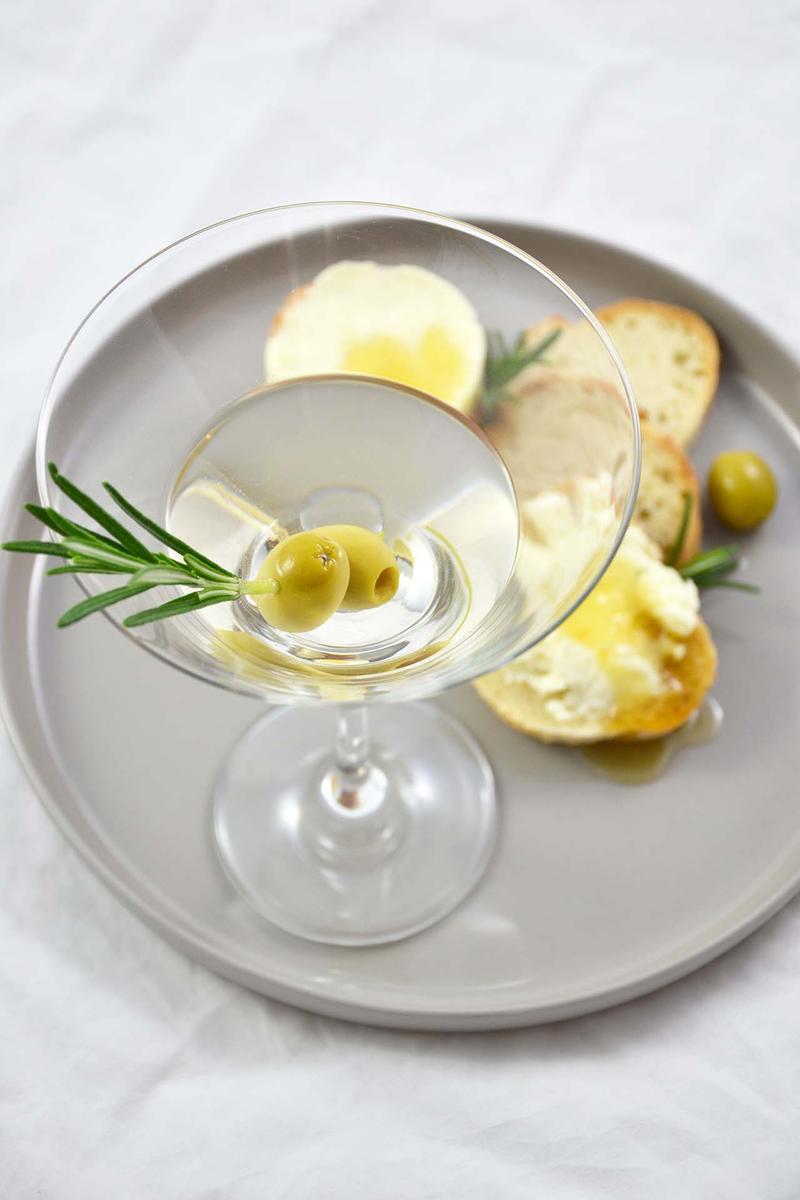 Rezeptbild: WodkaMartini - Baguette - Frischkäse