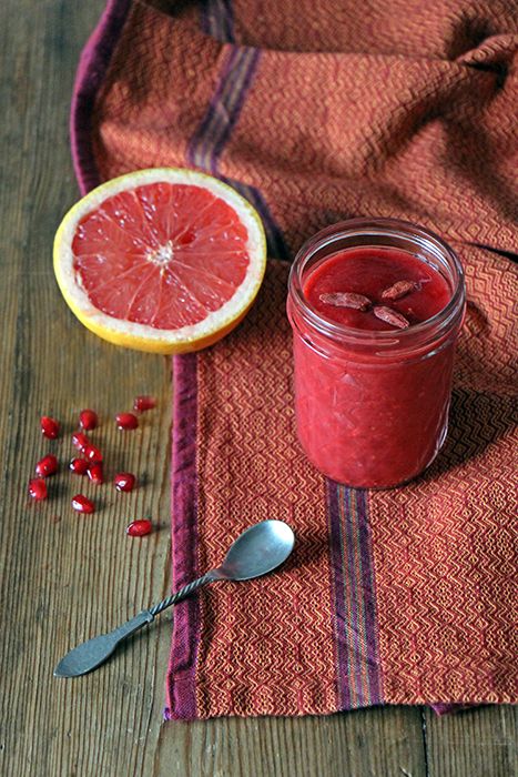 Rezeptbild: Power Smoothie mit Goji-Beeren