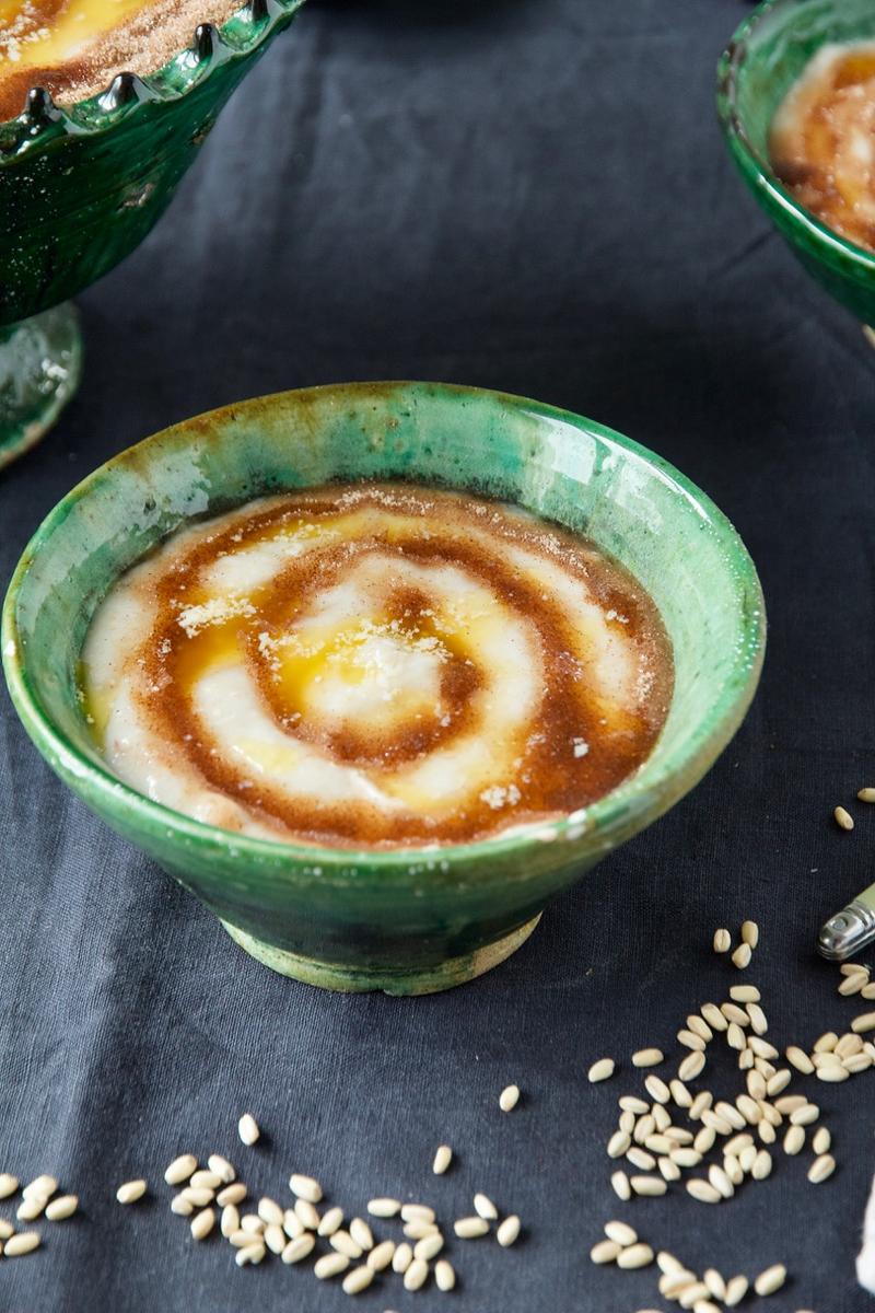 Rezeptbild: Haleem-e Gandom ba Morgh - Weizen-Porridge mit Hühnerfleisch