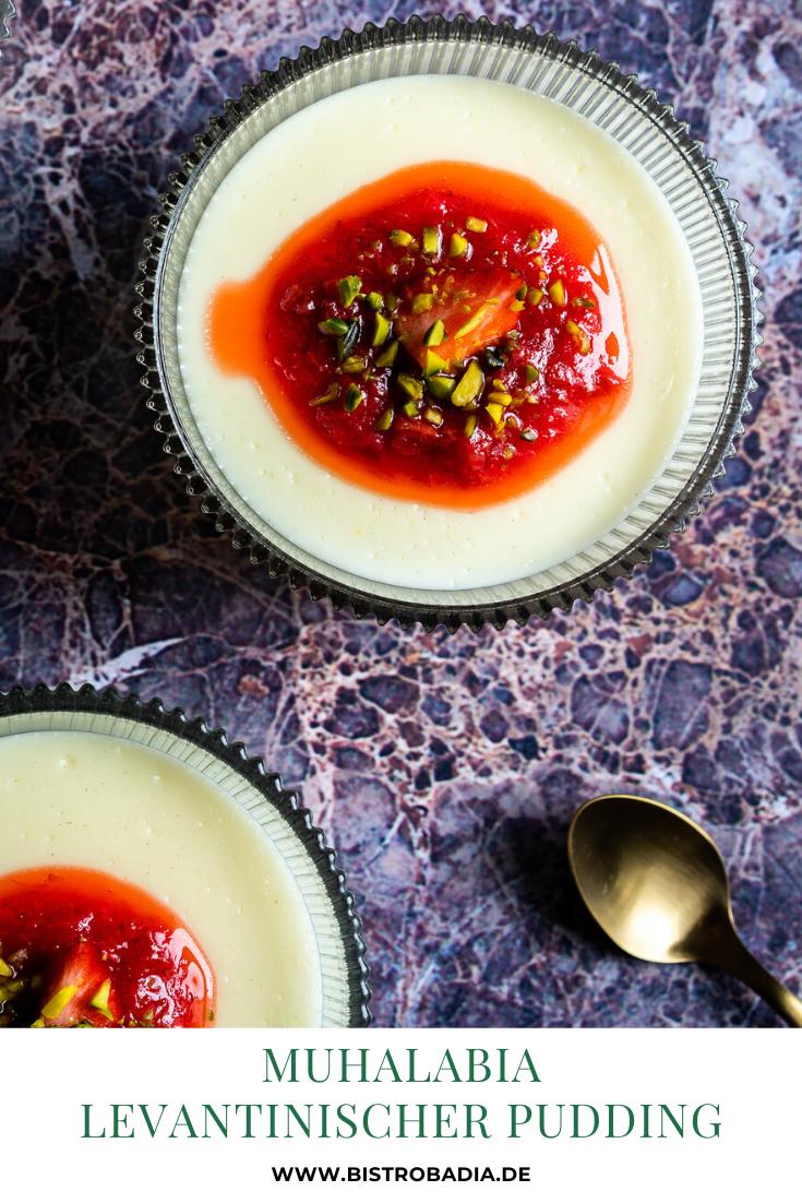 Rezeptbild: Muhalabia: Levantinischer Pudding