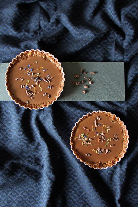 Rezeptbild: Vegane Schokoladentarte