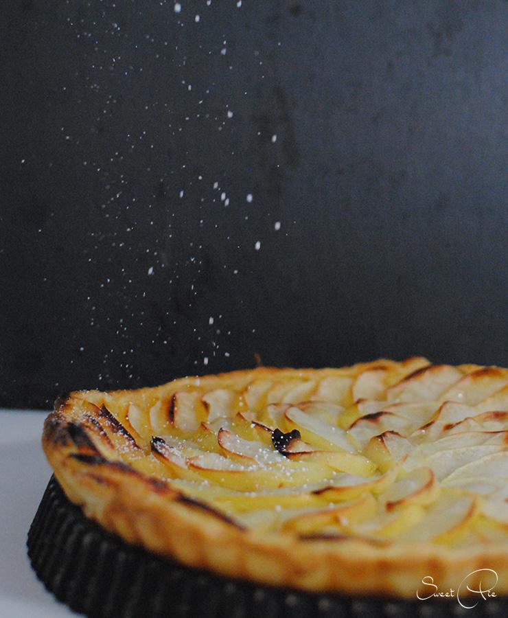 Rezeptbild: Apfel Blätterteig Tarte