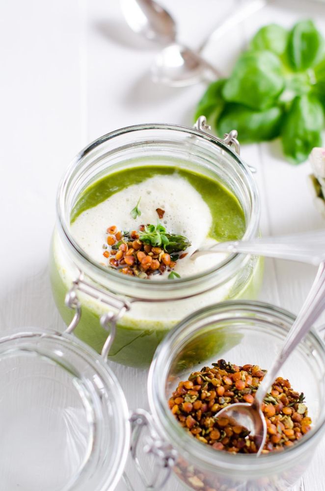 Rezeptbild: Grünes Spargelsüppchen