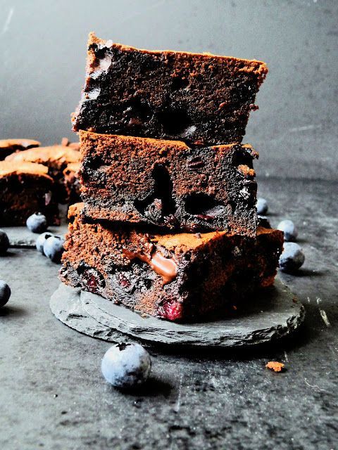 Rezeptbild: Blueberry Brownies