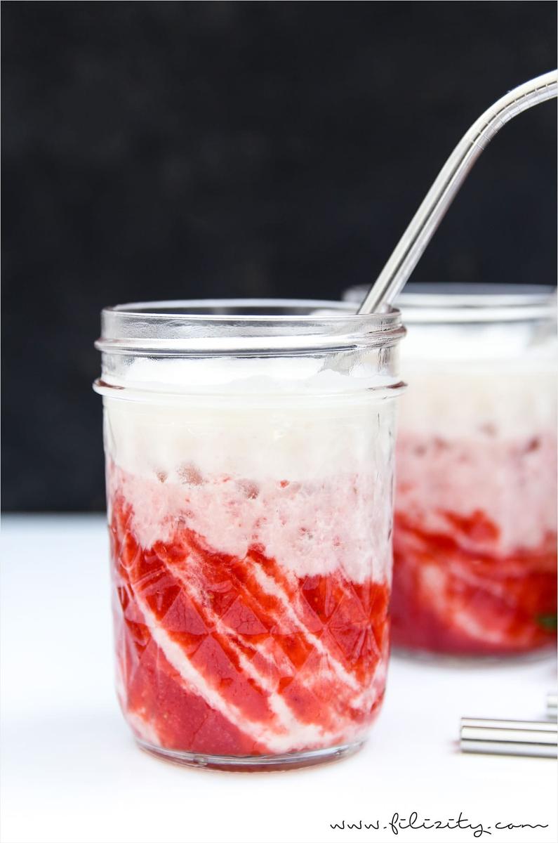 Rezeptbild: Lava Flow – hawaiianischer Cocktail