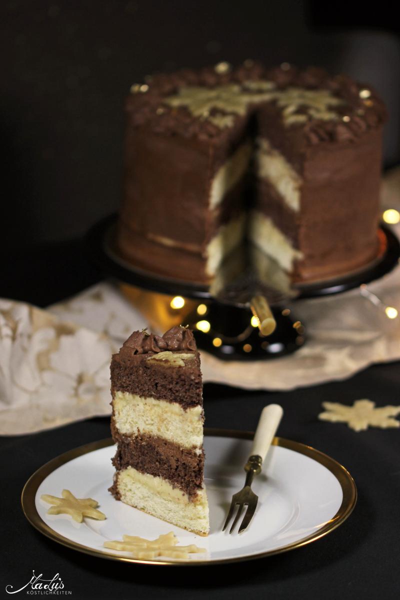 Rezeptbild: Schoko-Marzipantorte
