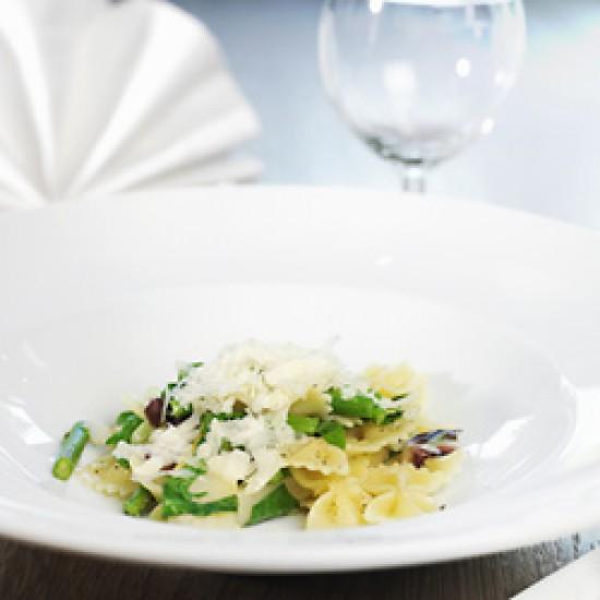 Rezeptbild: Einfache Pasta mit Spargel