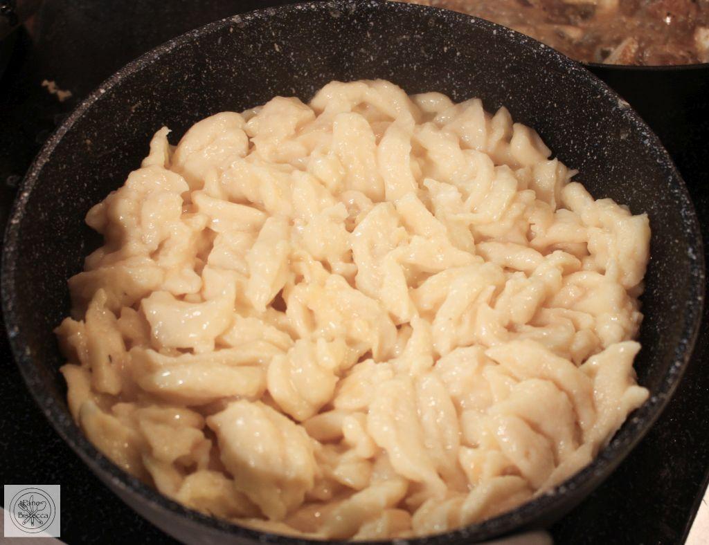 Rezeptbild: Pizokel mit Quark