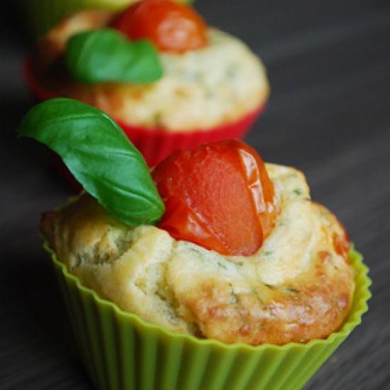 Rezeptbild: Feta-Tomaten-Muffins