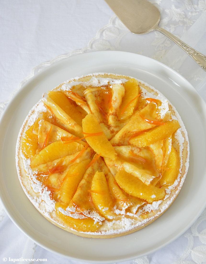 Rezeptbild: Tarte Crêpes Suzette