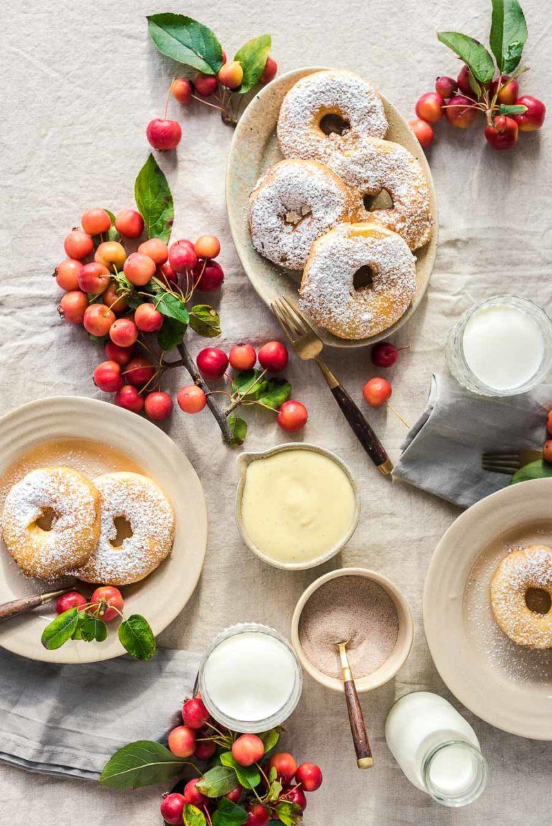 Rezeptbild: Knusprige Apfelkringel