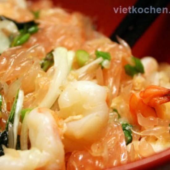 Rezeptbild: Shrimpssalat mit Pomelo