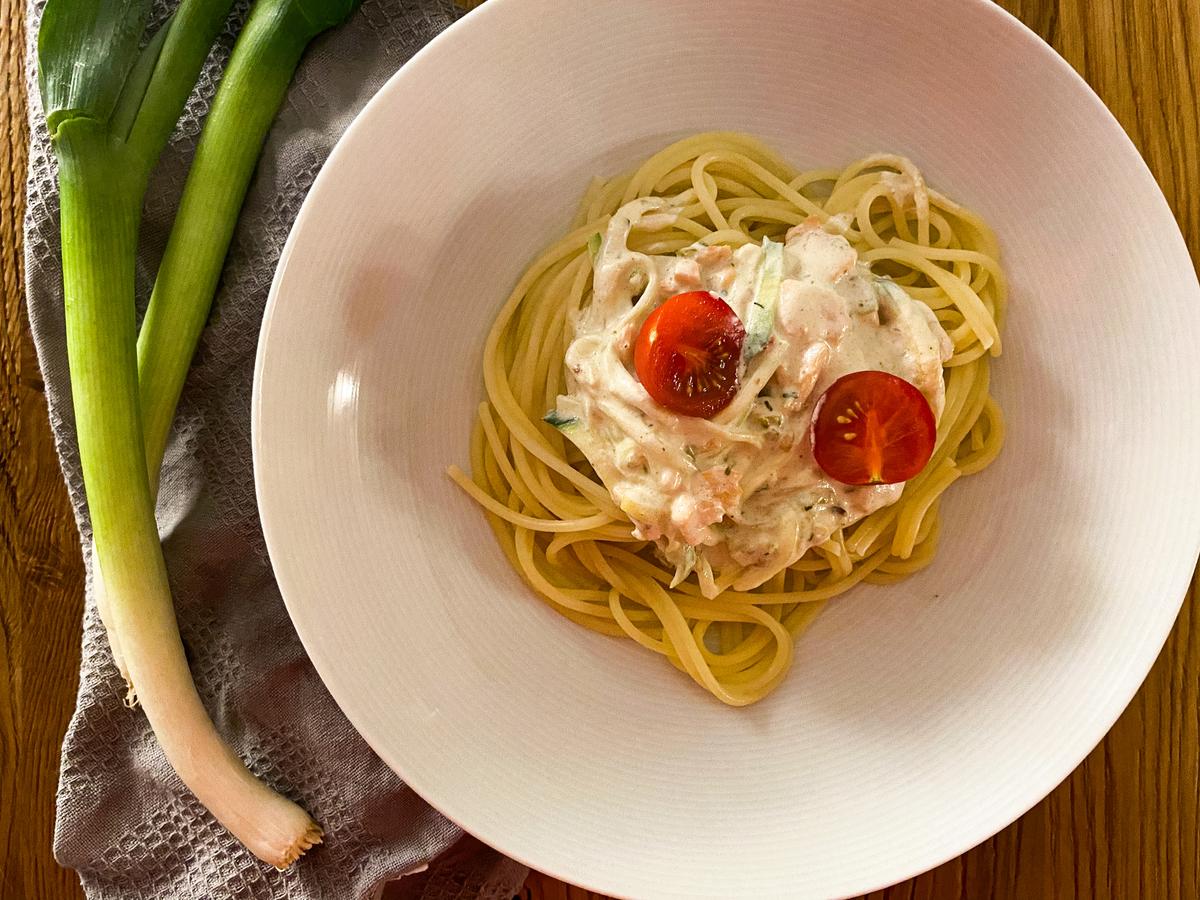Rezeptbild: Linguine mit Lachs