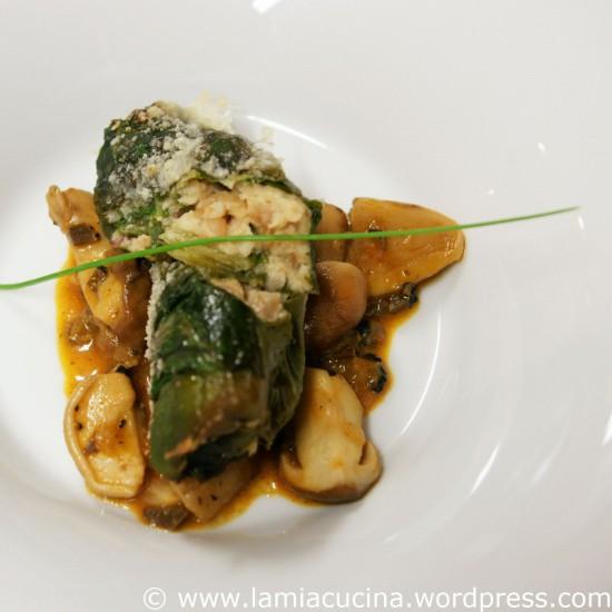 Rezeptbild: Capuns mit Steinpilzen