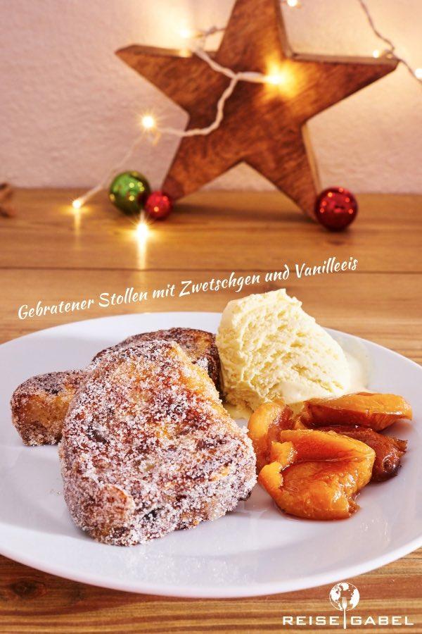 Rezeptbild: Gebratener Stollen „French Toast Style“