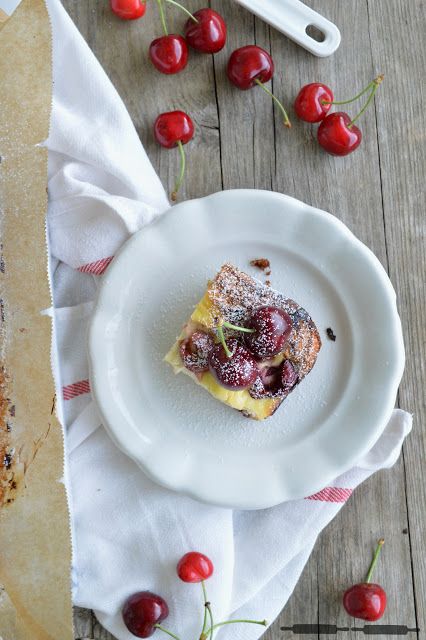 Rezeptbild: Cheesecake mit Kirschen