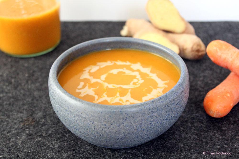 Rezeptbild: Karotteningwersuppe