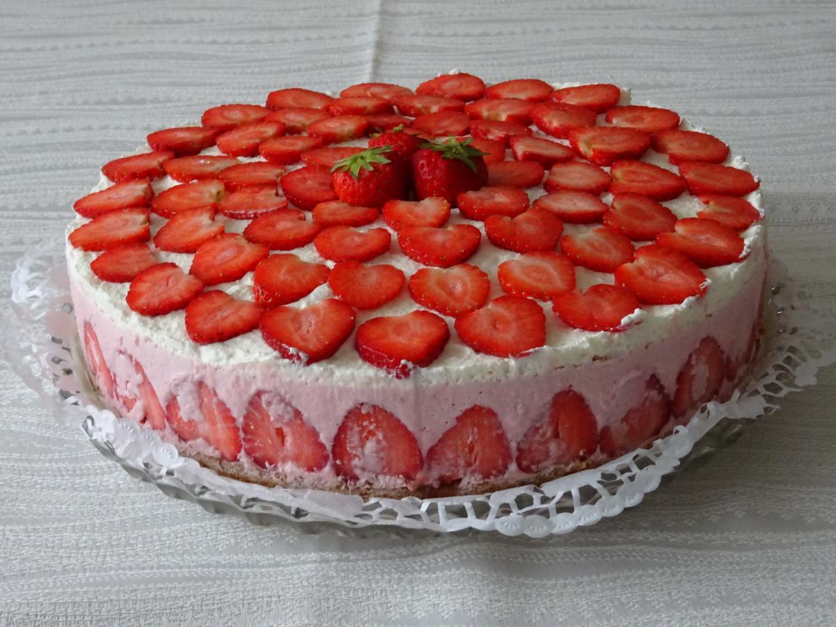 Rezeptbild: Karins Erdbeertorte