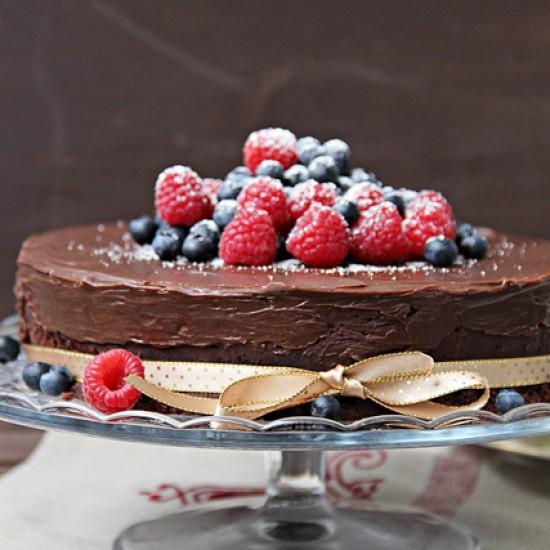 Rezeptbild: Triple Schkoladen Kuchen