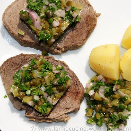 Rezeptbild: Sauce Ravigote mit Siedfleisch
