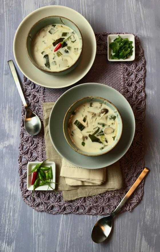 Rezeptbild: Tom Kha Gai - Kokosmilchsuppe mit Huhn