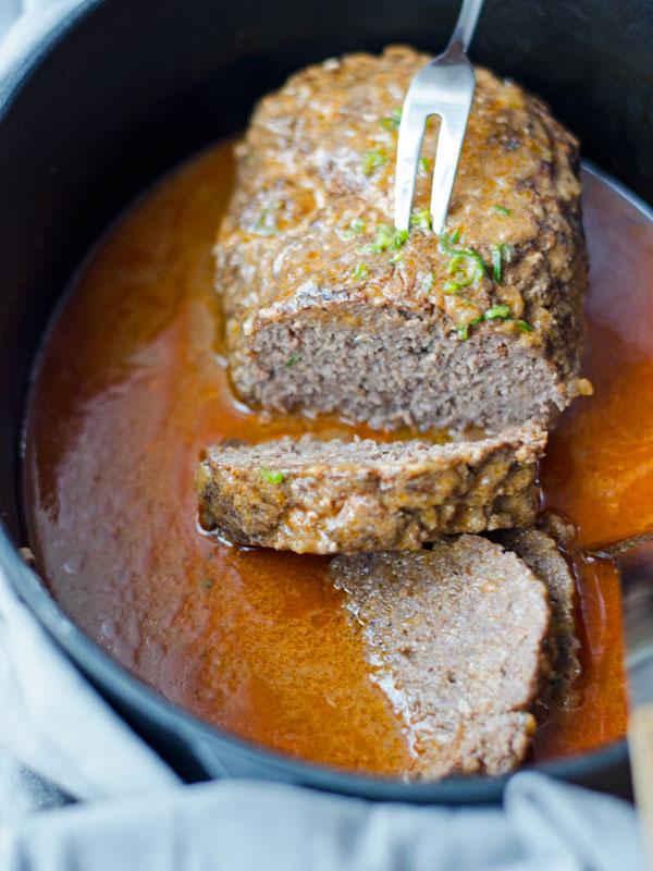 Rezeptbild: Hackbraten nach Familienrezept