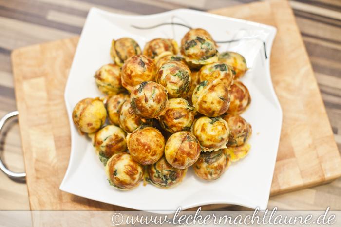 Rezeptbild: Würzige Spinatkugeln
