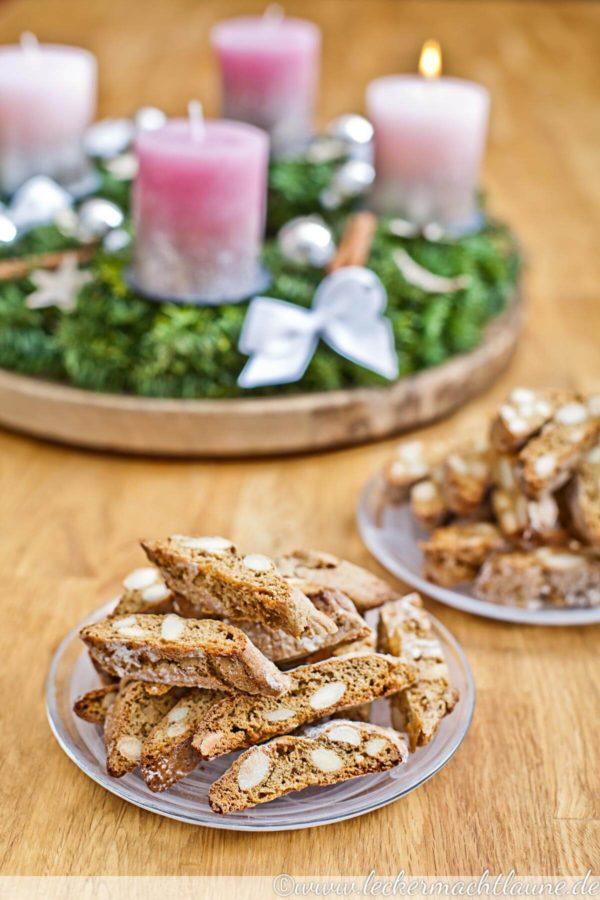 Rezeptbild: Cantuccini – italienisches Mandelgebäck